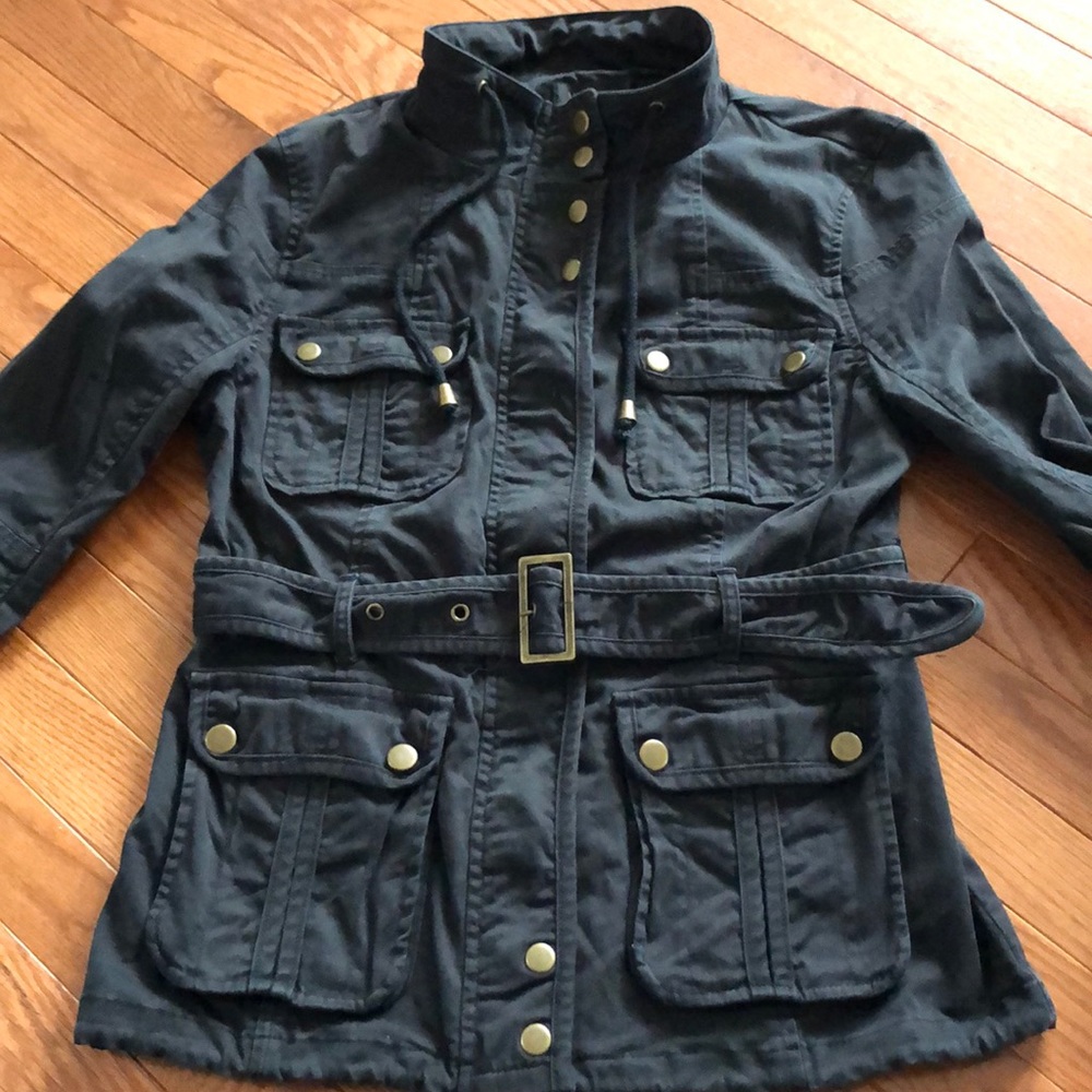 Victoria’s Secret size 8 black jacket/pea coat
